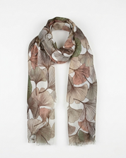 Autumn Gingko Scarf