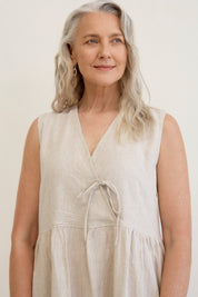 Tatum Linen Dress Natural