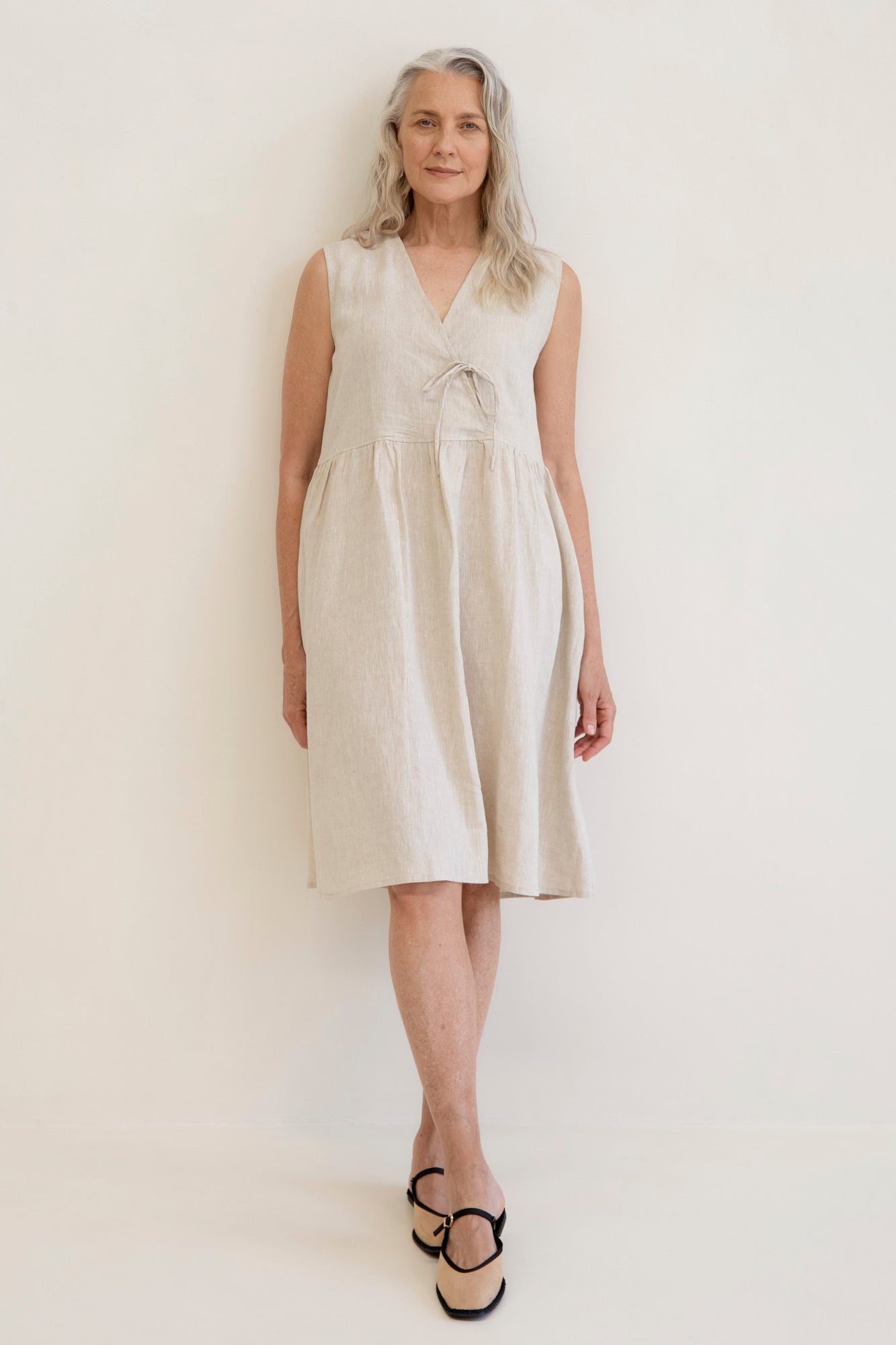 Tatum Linen Dress Natural