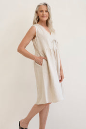 Tatum Linen Dress Natural