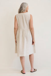 Tatum Linen Dress Natural