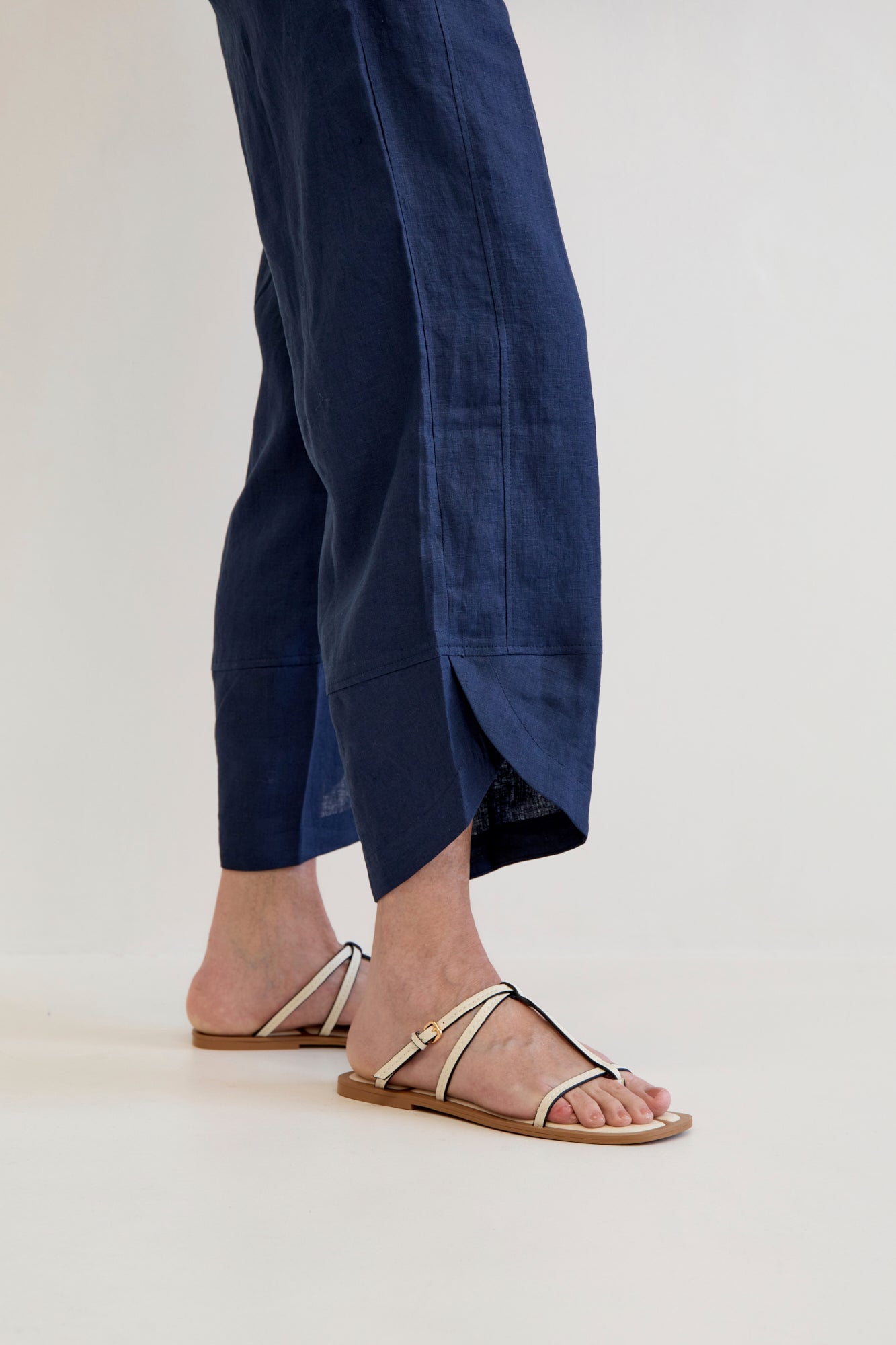 Palermo Linen Pants Navy
