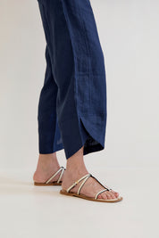 Palermo Linen Pants Navy