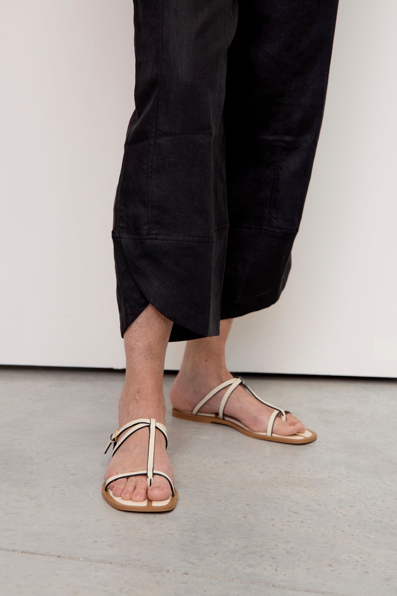 Palermo Linen Pants Black