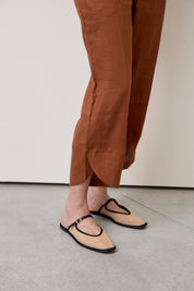 Palermo Linen Pants Bark