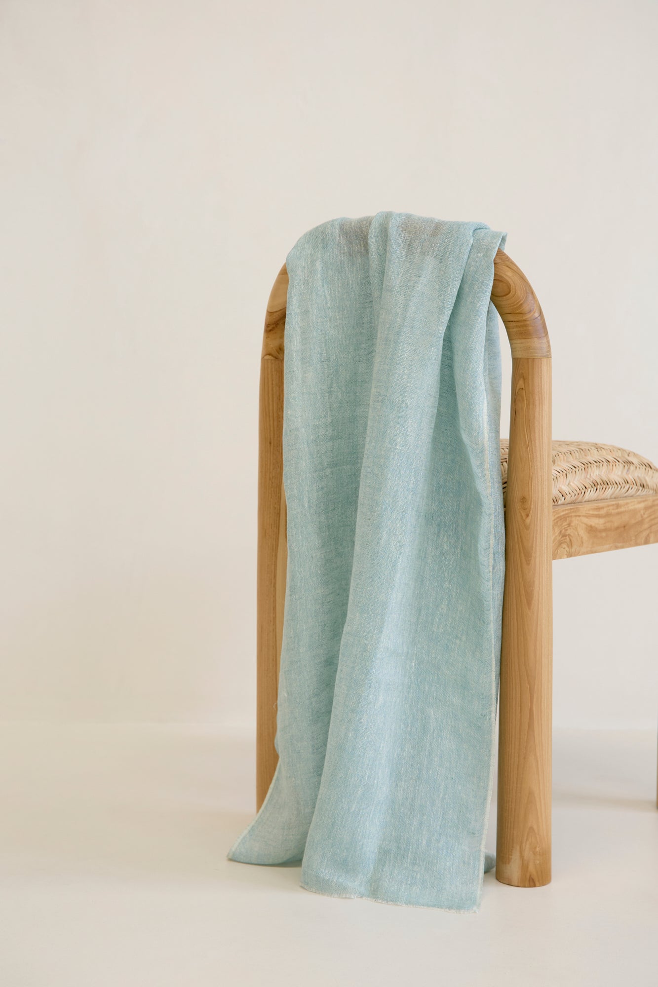 Linen Scarf Sea