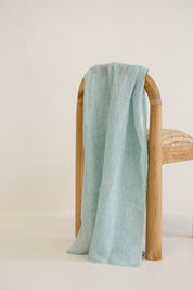 Linen Scarf Sea