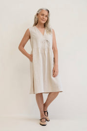 Tatum Linen Dress Natural