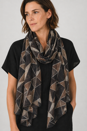 Midnight Mosaic Scarf