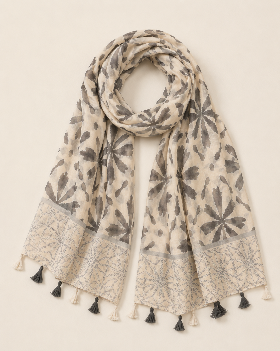 Natural Spring Scarf
