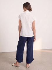 Palermo Linen Pants Navy