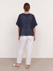 Noosa Linen Pants Warm White