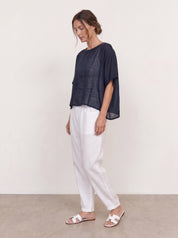 Noosa Linen Pants Warm White