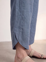 Palermo Linen Pants Steel