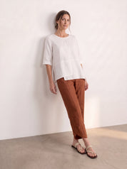 Palermo Linen Pants Bark