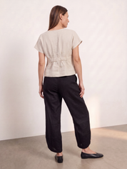 Palermo Linen Pants Black