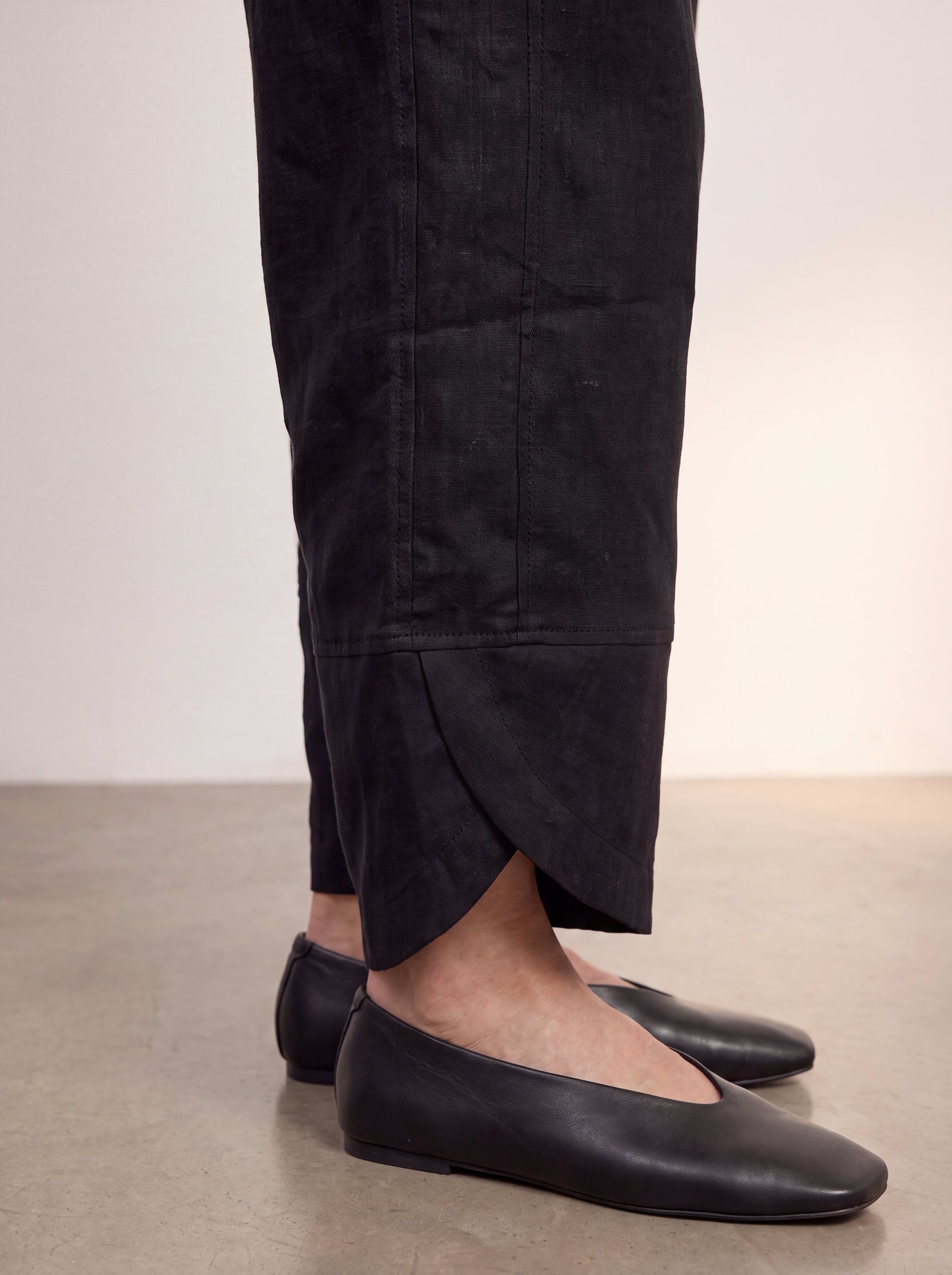Palermo Linen Pants Black