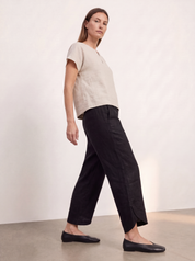 Palermo Linen Pants Black