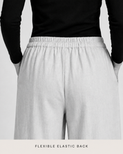 Palermo Linen Pants Warm White