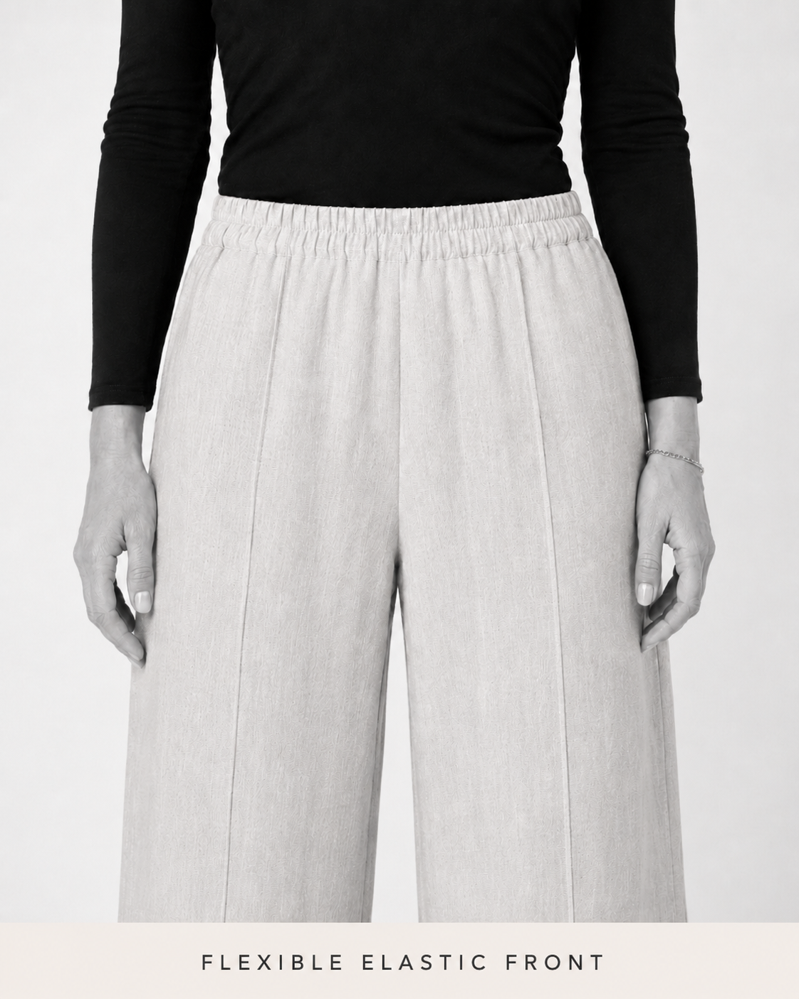 Palermo Linen Pants Warm White