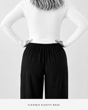 Paris Linen Pants Black