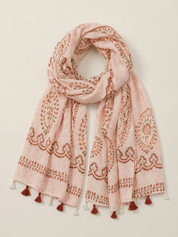 Pink Spring Scarf