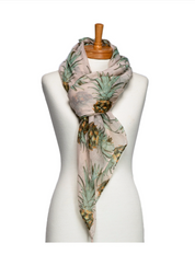 Pineapple Botanical Scarf