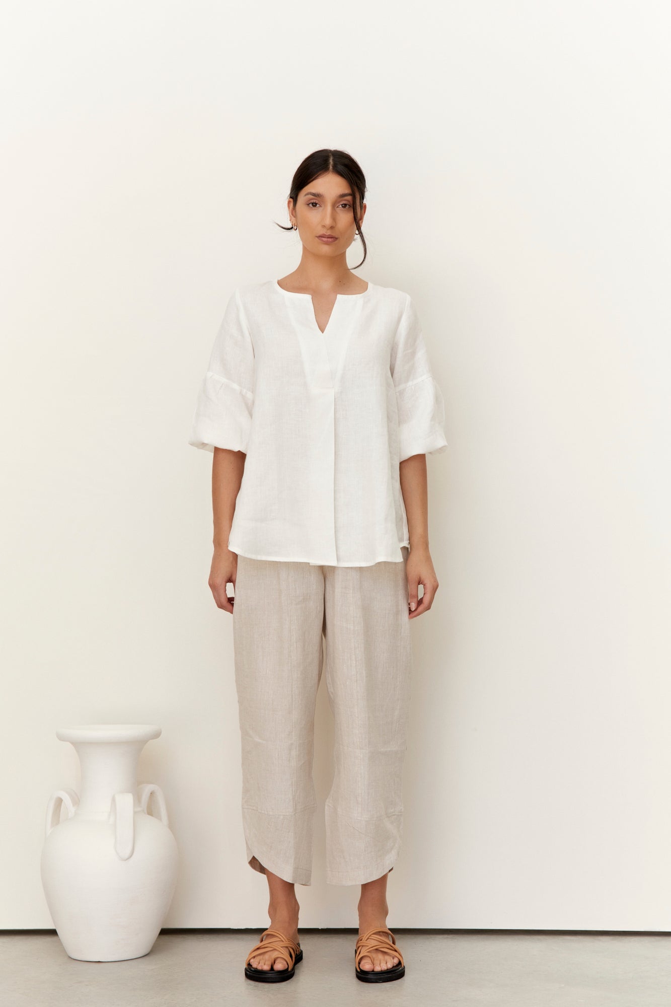 Palermo Linen Pants Natural