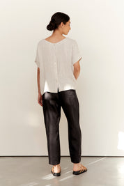 Noosa Linen Pants Black