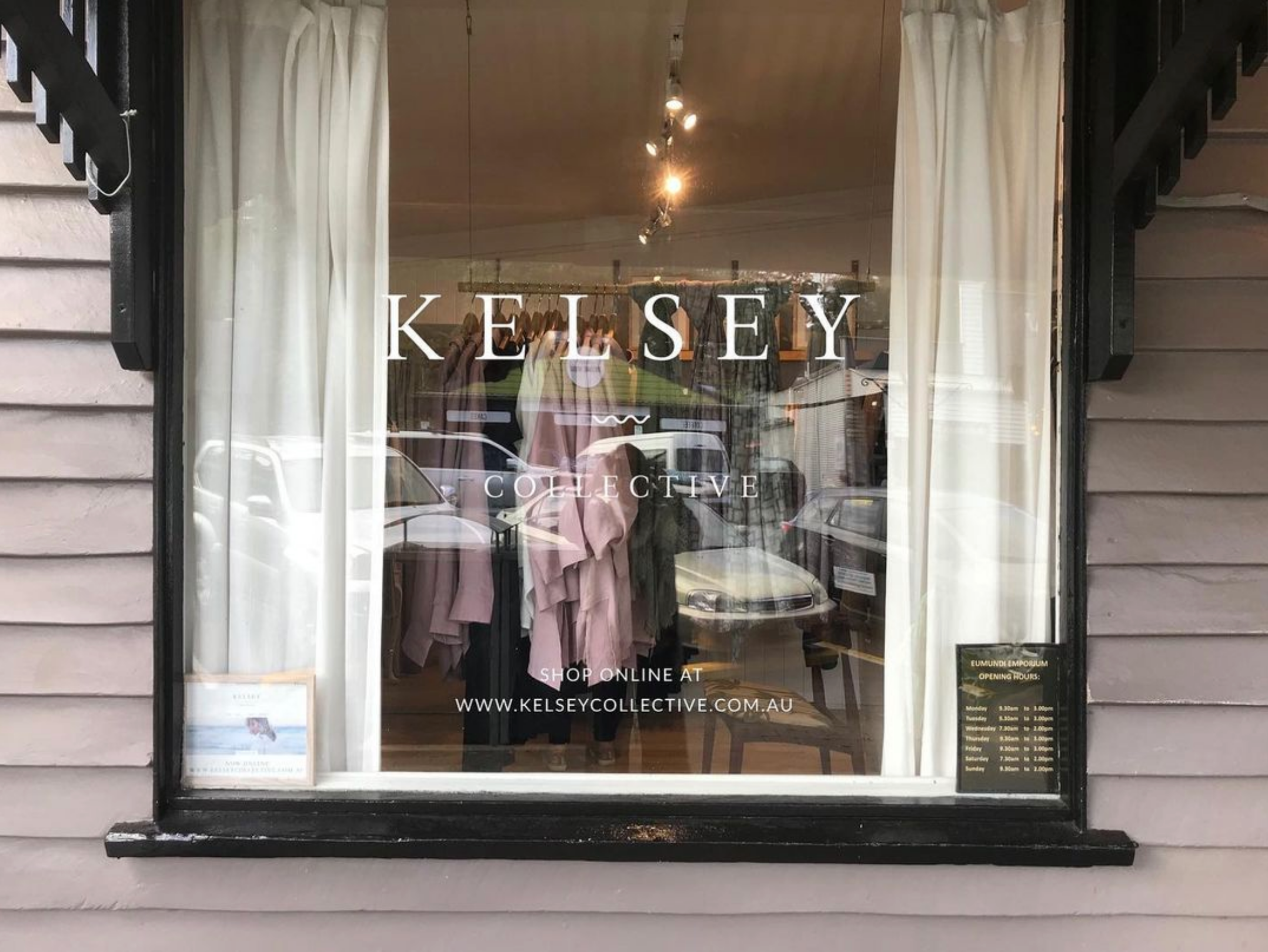 Kelsey Collective storefront in Eumundi