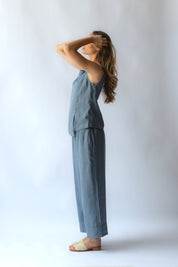 Shell Linen Top Steel